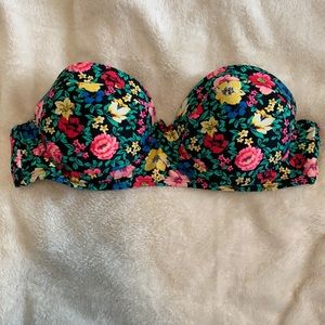Floral swim top